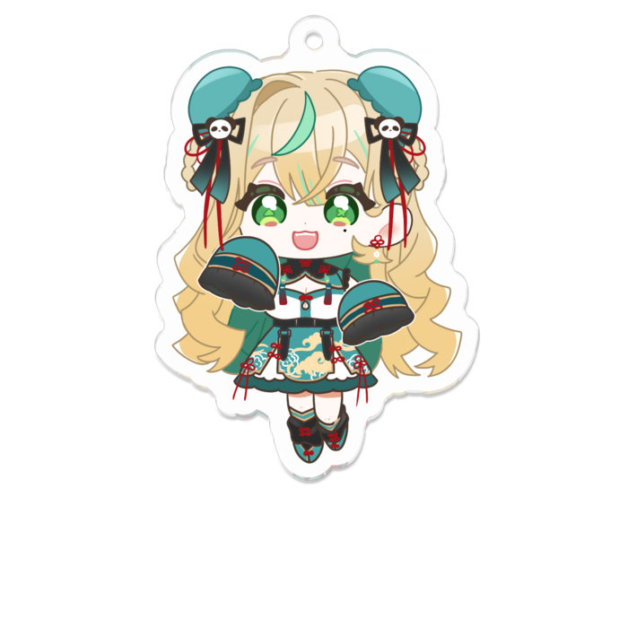 アクリルキーホルダー（コーティング） - 70 x 70 (mm)