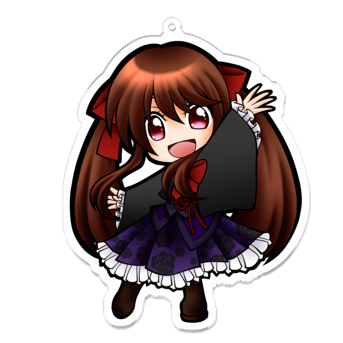 アクリルキーホルダー - 100 x 100 (mm)