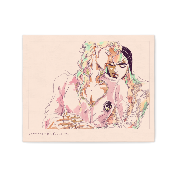キャンバス - F3(Giorno and Mista)