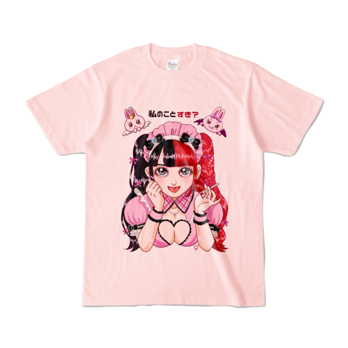 地雷系コンカフェ嬢Tシャツ♡PK