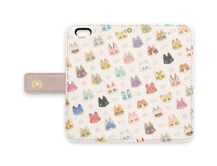 オフホワイト - iPhone 6 / 6s - ストラップ穴 あり