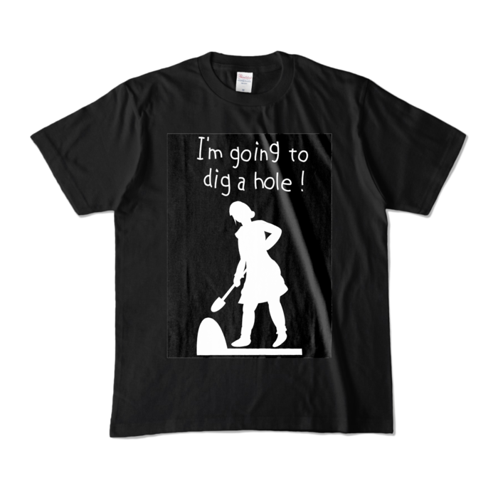カラーTシャツ - M - ブラック (濃色)