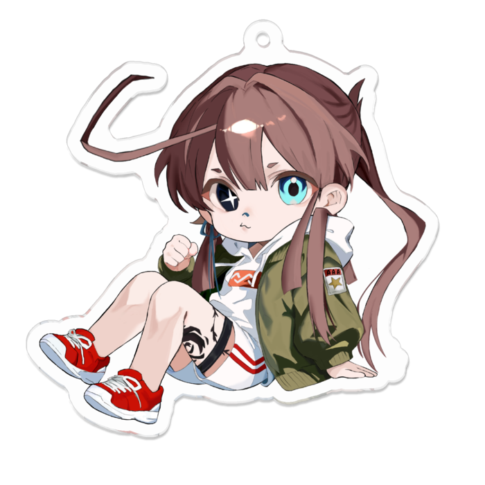 アクリルキーホルダー - 70 x 70 (mm)