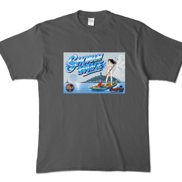 カラーTシャツ - XL - チャコール (濃色)
