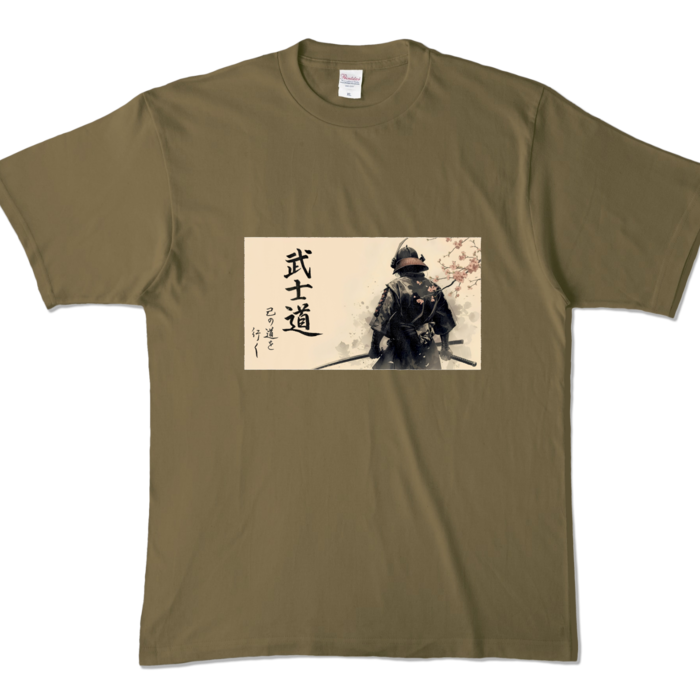 カラーTシャツ - XL - オリーブ （濃色）