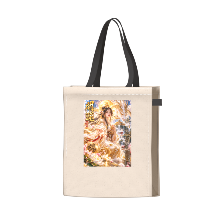 ツートンカラーバッグ - ブラック - W34 × H41 × D14cm