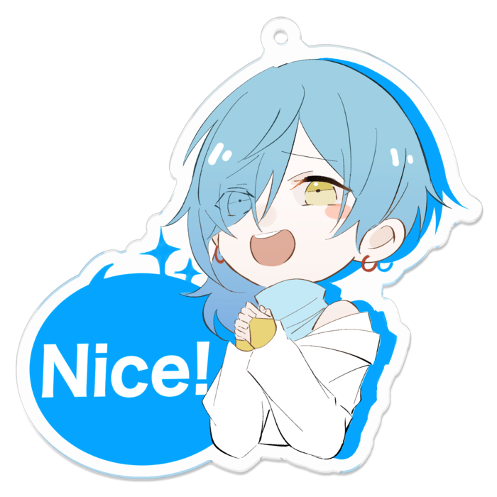 アクリルキーホルダー - 70 x 70 (mm)