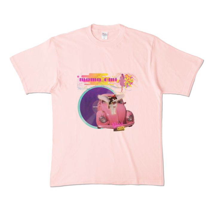 カラーTシャツ - XL - ライトピンク (淡色)
