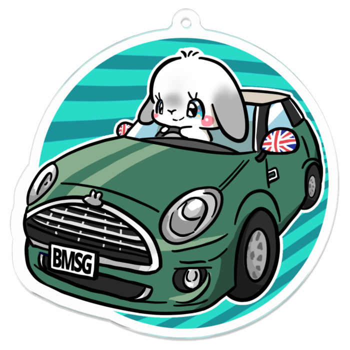 アクリルキーホルダー - 70 x 70 (mm)