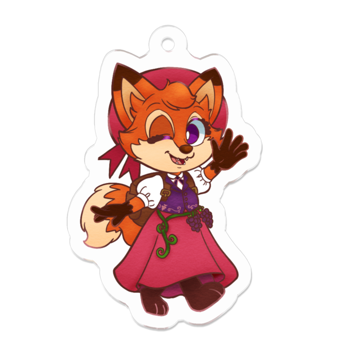 アクリルキーホルダー - 50 x 50 (mm)