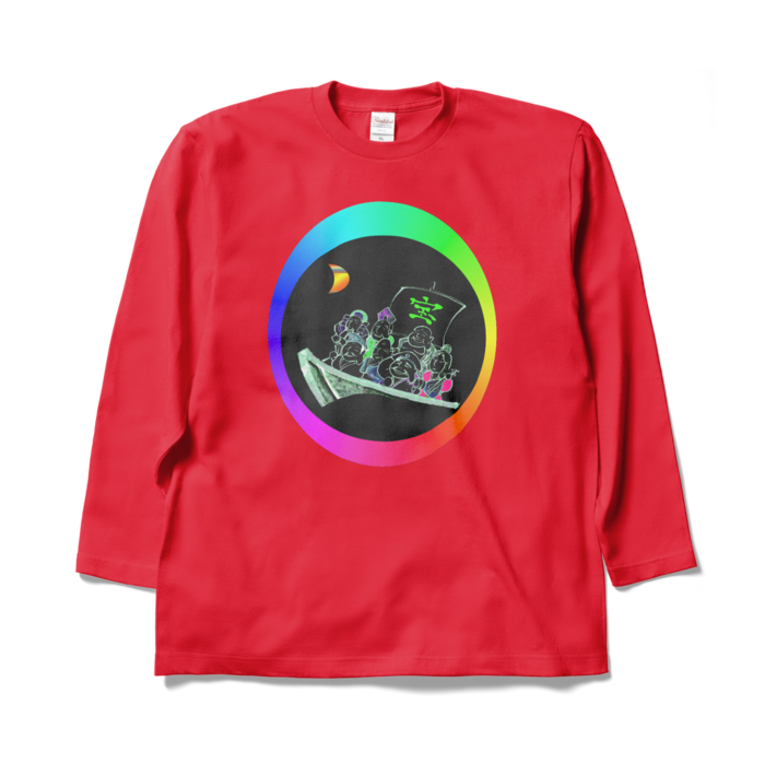 ロングスリーブTシャツ - XL - レッド