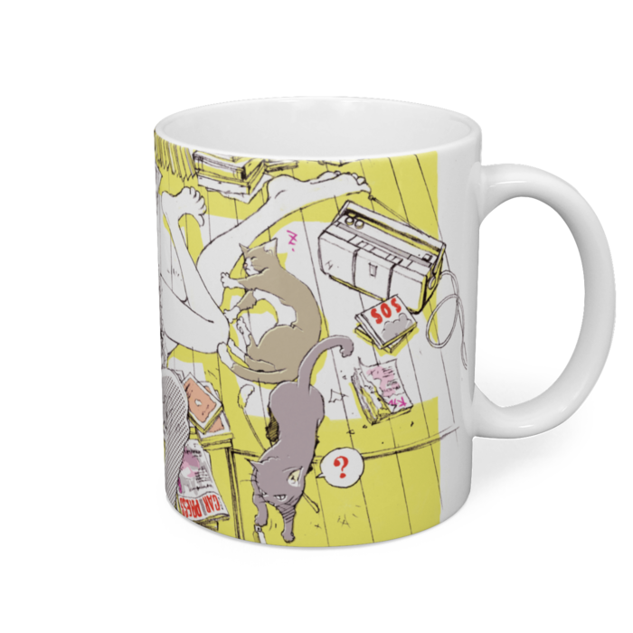 マグカップ - 直径 8 cm / 高さ 9.5 cm