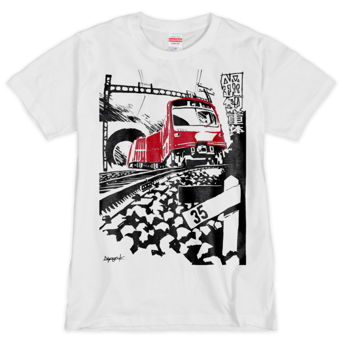 Tシャツ（シルクスクリーン印刷） - M - 2色