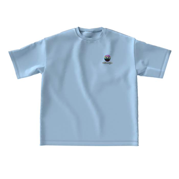 ビッグシルエットTシャツ - L - 両面／TYPE A