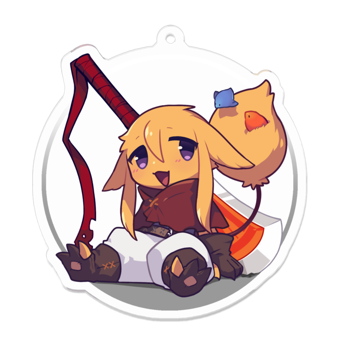 アクリルキーホルダー - 70 x 70 (mm)