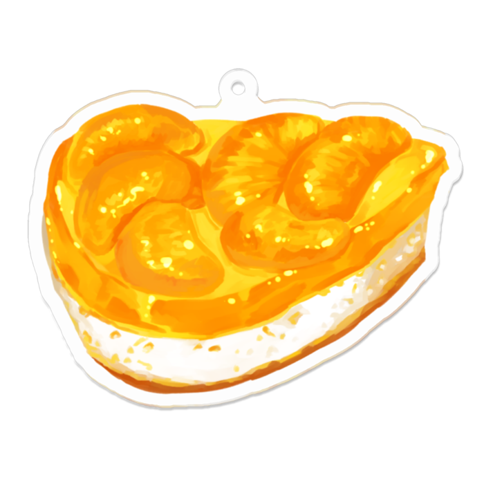 アクリルキーホルダー - 70 x 70 (mm)