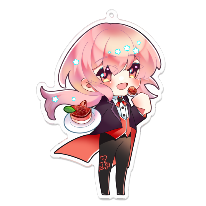 アクリルキーホルダー - 100 x 100 (mm)