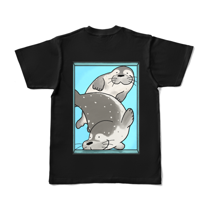 カラーTシャツ - S - ブラック (濃色)