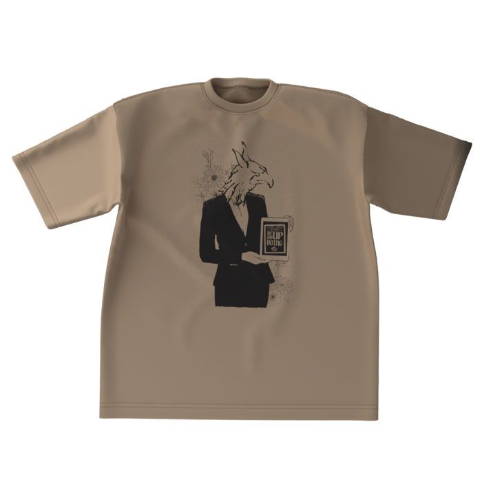 ビッグシルエットTシャツ - XL - 正面(1)