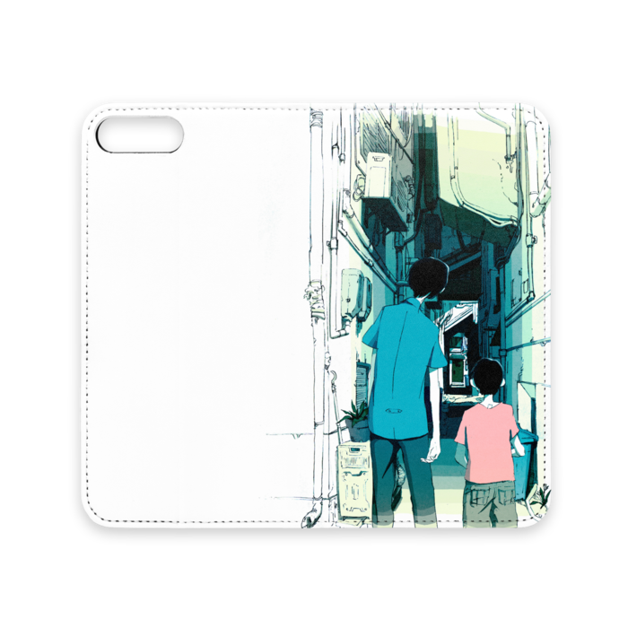 手帳型iPhoneケース(ベルトなし) - iPhone 8 Plus / 7 Plus - ストラップ穴 なし