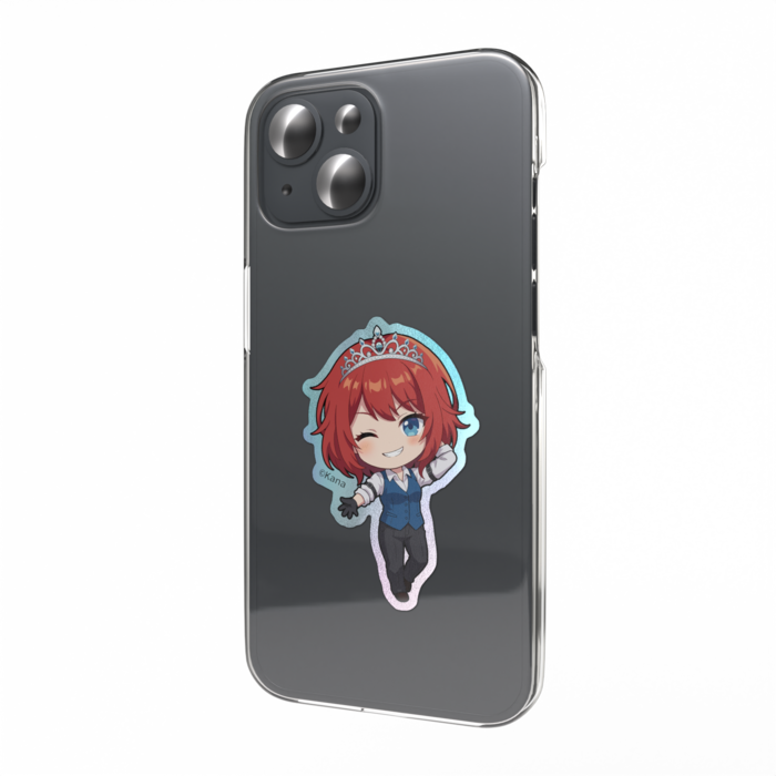 オーロラスマホステッカー - 縦