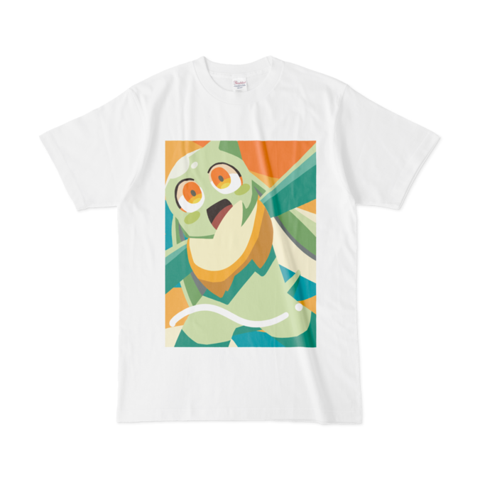 Tシャツ - L - 白(前面)