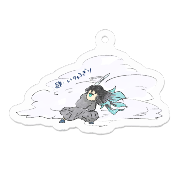 アクリルキーホルダー - 50 x 50 (mm)