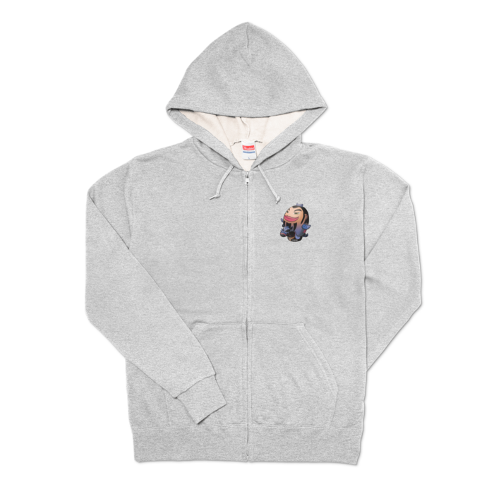 ジップパーカー - L - 左胸