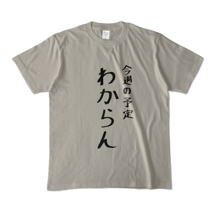 カラーTシャツ - M - シルバーグレー (淡色)