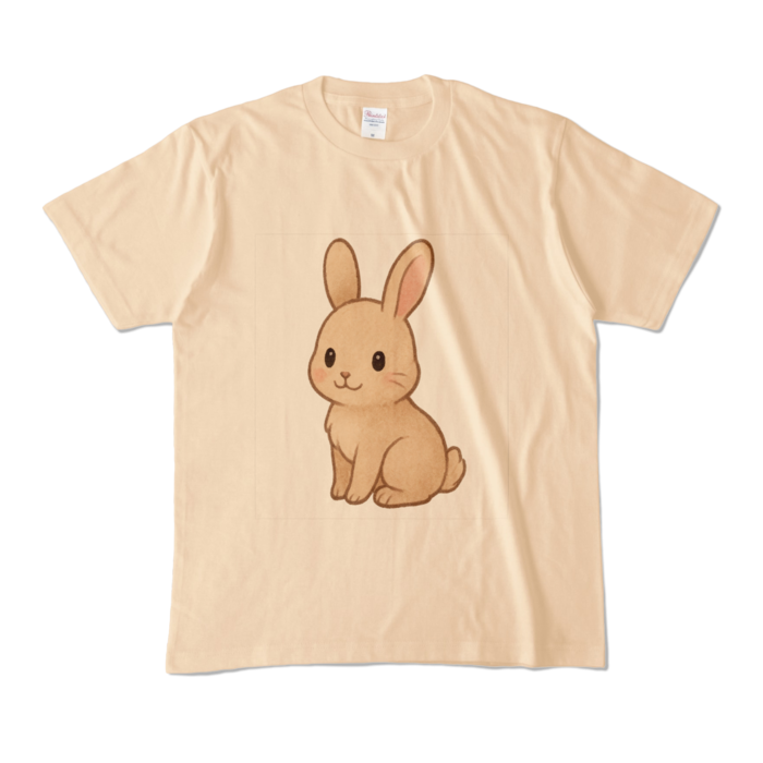 カラーTシャツ - M - ナチュラル (淡色)