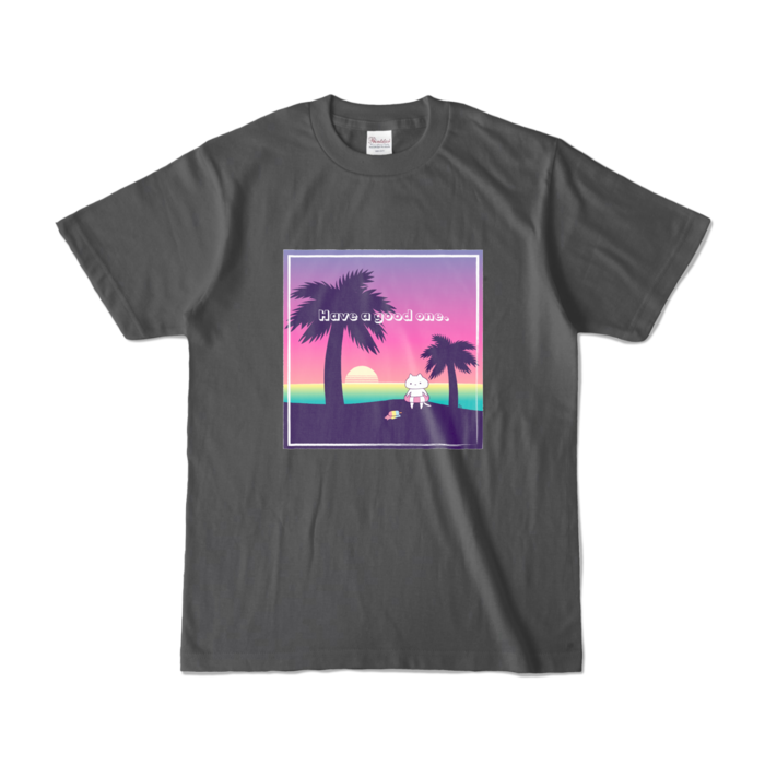 カラーTシャツ - S - チャコール (濃色)