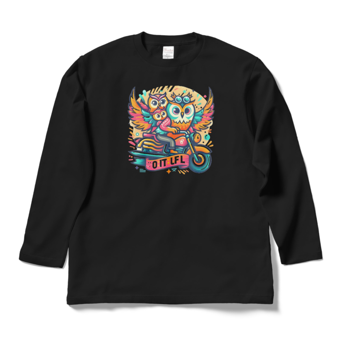 ロングスリーブTシャツ - L - ブラック