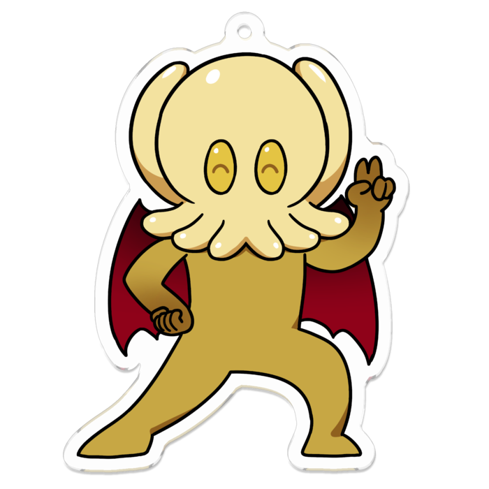 アクリルキーホルダー（コーティング） - 70 x 70 (mm)