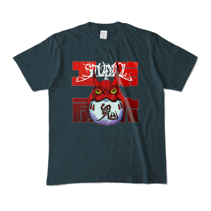 カラーTシャツ - M - デニム (濃色)