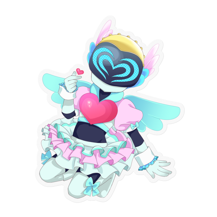 ステッカー - 100 x 100 (mm)