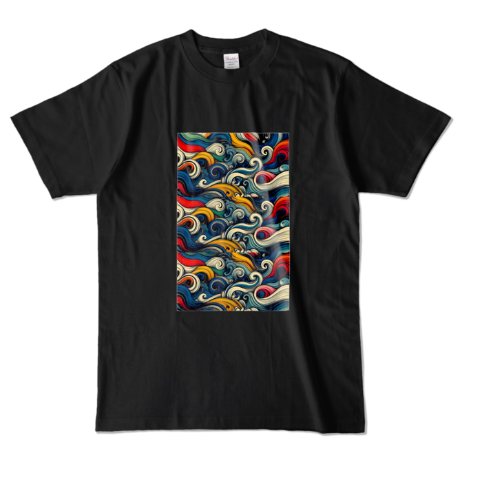 カラーTシャツ - L - ブラック (濃色)