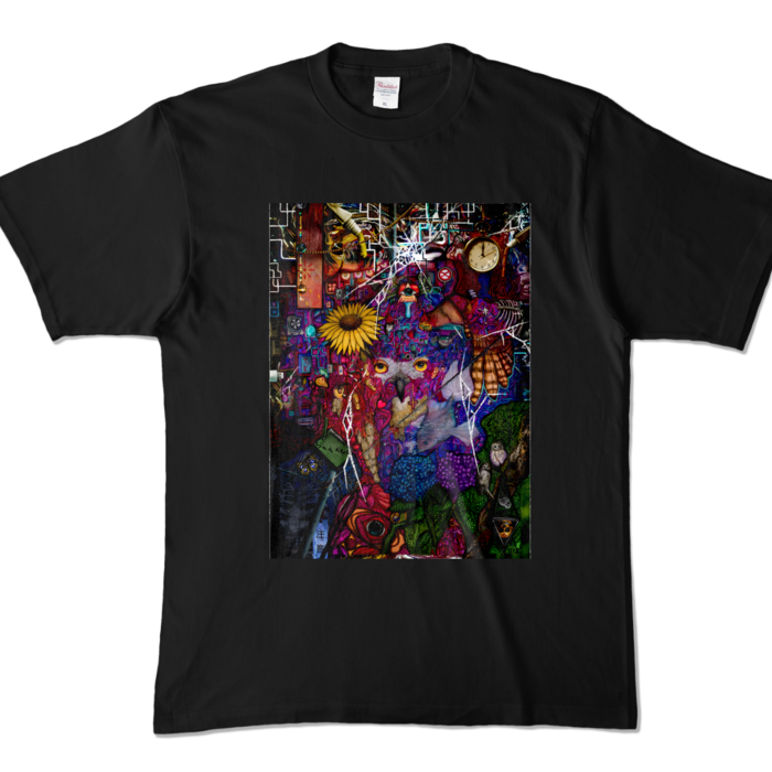 カラーTシャツ - XL - ブラック (濃色)