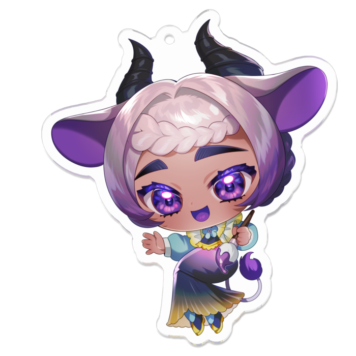 アクリルキーホルダー - 70 x 70 (mm)