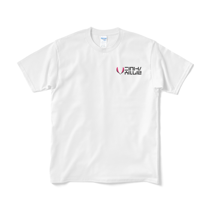 Tシャツ（短納期）ホワイト - M - 紫×緑柄