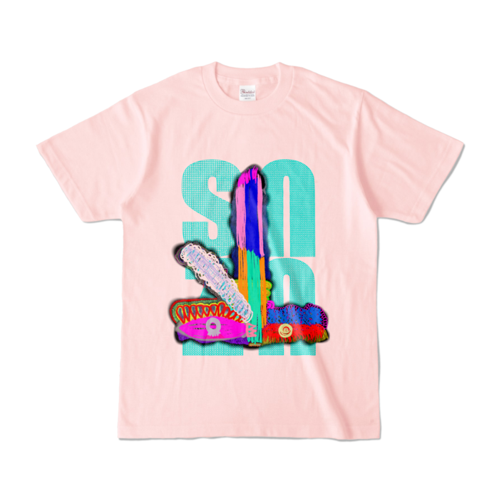 カラーTシャツ - S - ライトピンク (淡色)