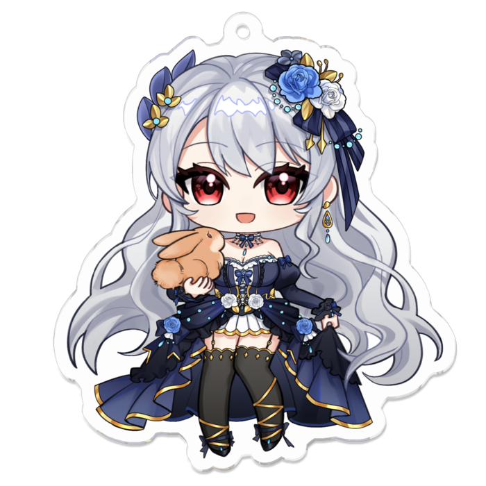 アクリルキーホルダー - 70 x 70 (mm)