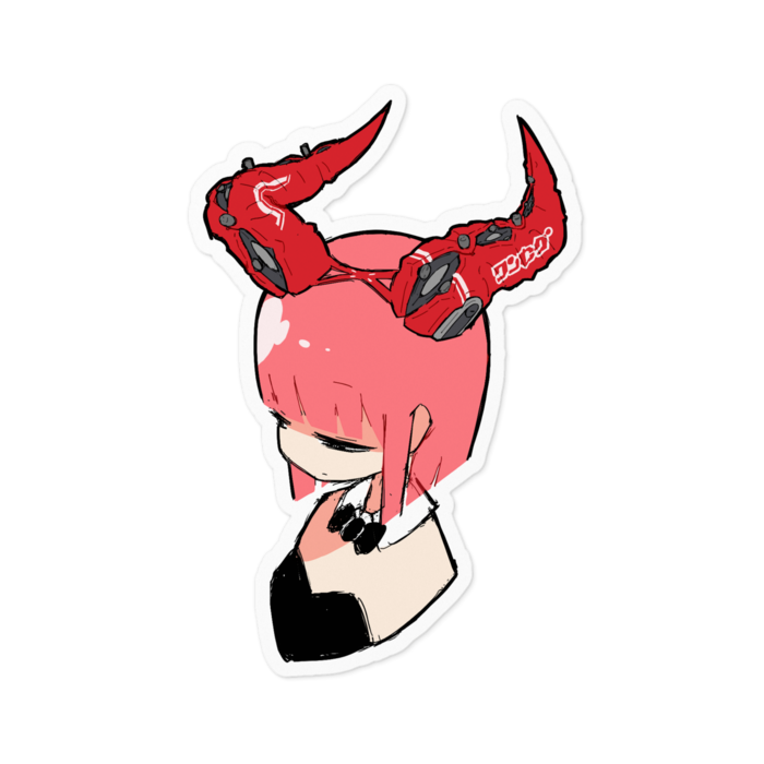 ステッカー - 100 x 100 (mm)