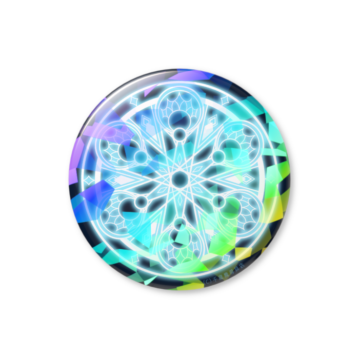 ホログラム缶バッジ - 56mm