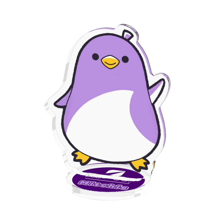 高さ５センチ　みっちーアクリルフィギュア - 50x50mm