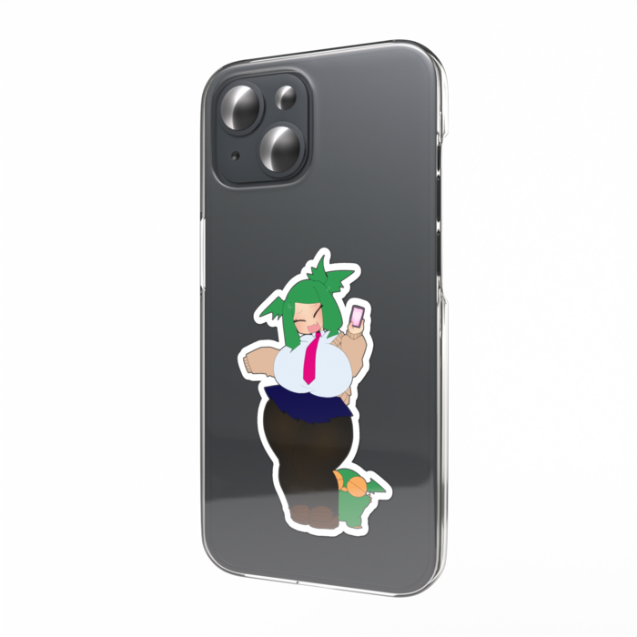 【スマホステッカー】 あーちゃん・JKのすがた