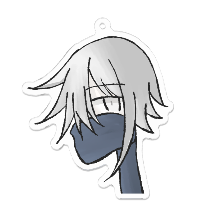 アクリルキーホルダー - 70 x 70 (mm)