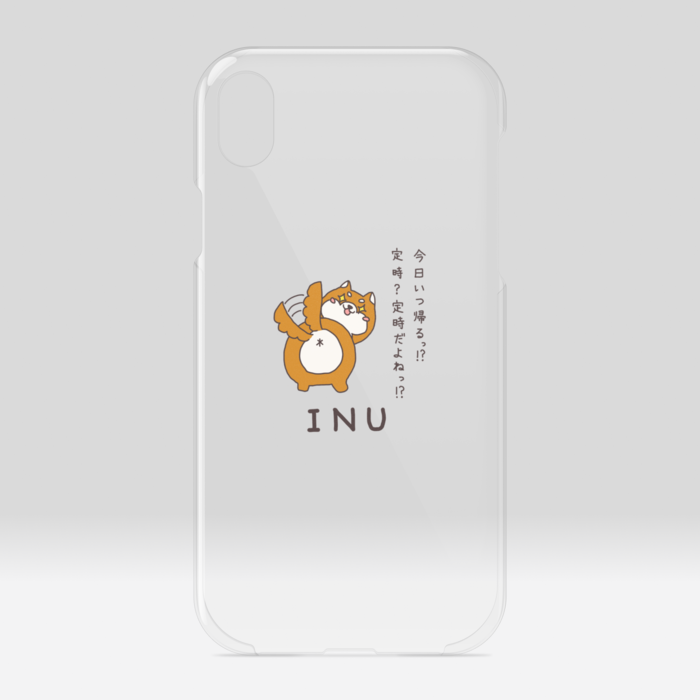 クリアiPhoneケース - iPhone XR