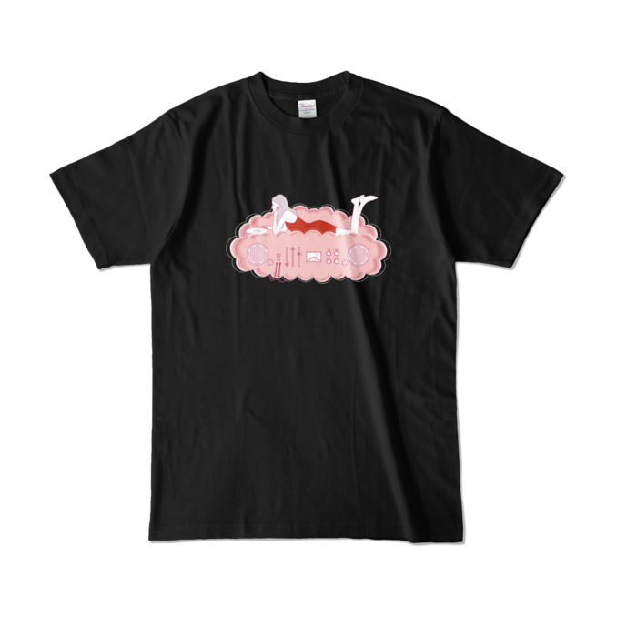 カラーTシャツ - L - ブラック (濃色)