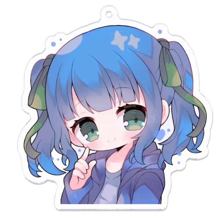 アクリルキーホルダー - 70 x 70 (mm)