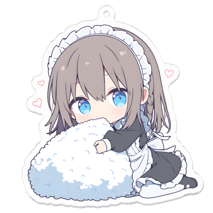 アクリルキーホルダー - 70 x 70 (mm)